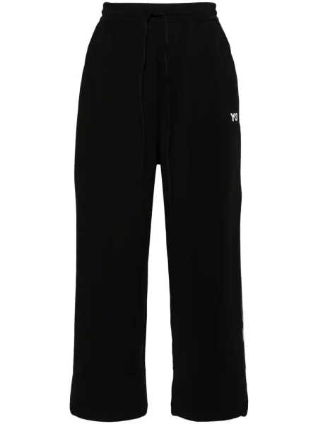 Pantaloni Y-3 cu imagine negru
