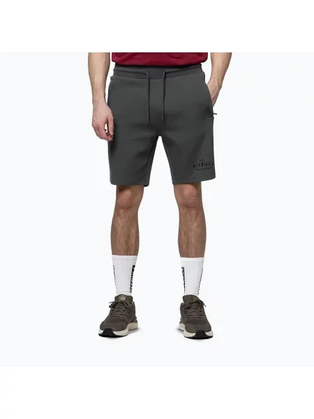 Pantaloni scurți pentru bărbați Pitbull Sampson grey/green gri