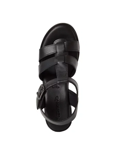 Tamaris Sandale cu baretă negru