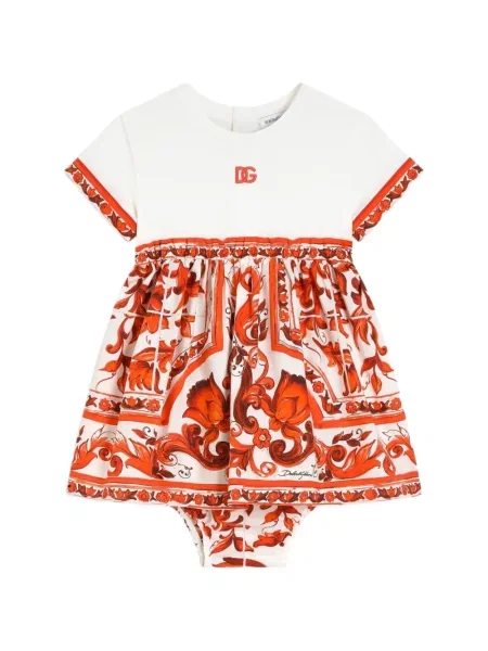 Sukienka dziecięca Dolce And Gabbana biała