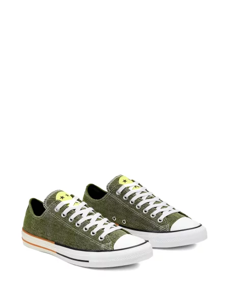 Sneakerși Converse One Star cu șireturi din dantelă maro