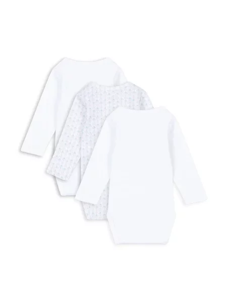 Fanga Fontana body bébi FIO 3 PACK LS BODY OCS csomag kék