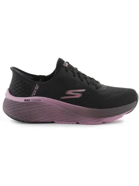 Pantofi Skechers Slip-Ins Max Cushioning Elite Black/Mauve negru