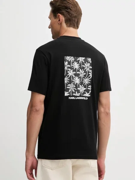 Karl Lagerfeld tricou negru