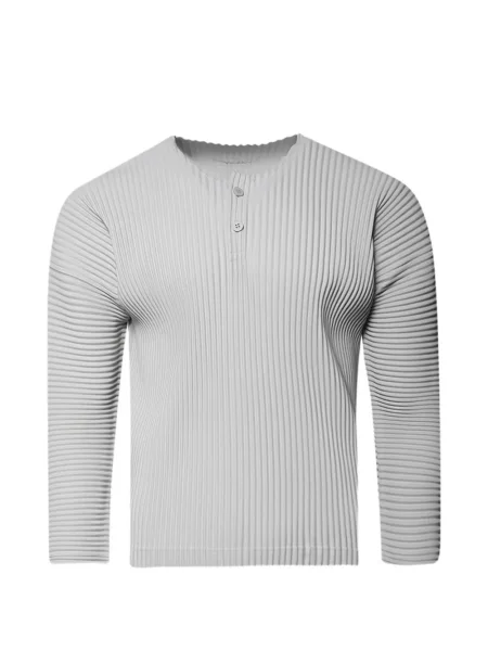 Marškinėliai Homme Plissé Issey Miyake pilka