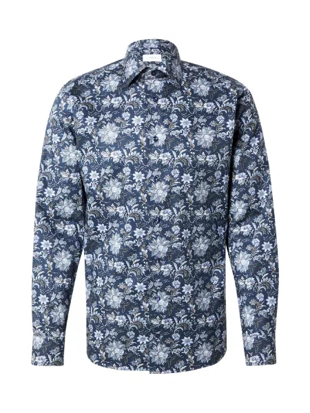 ETON Košulja mornarsko plava / svijetloplava / maslinasta bijela