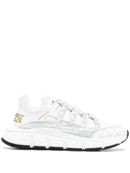 Sneakerși Versace Trigreca alb