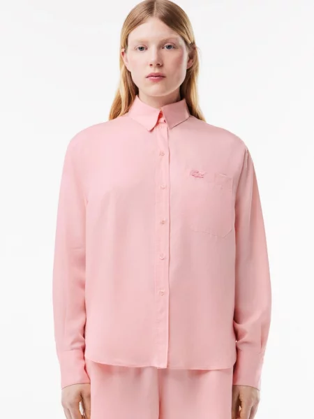 Сорочка Lacoste блакитна