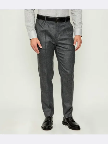 Emporio Armani De lână pantaloni gri