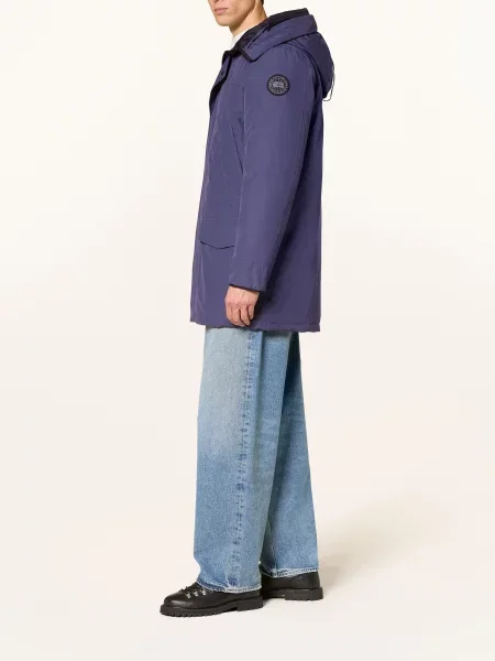 Canada Goose Péřová Parka Langford modrá