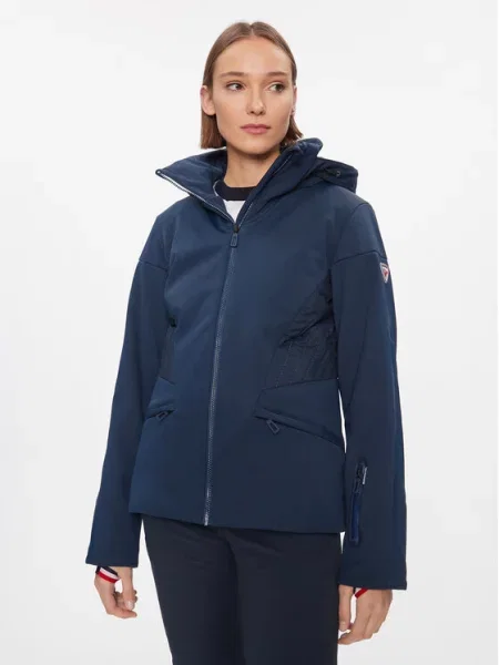 Rossignol Kurtka narciarska W Softshell Flat Jkt Granatowy