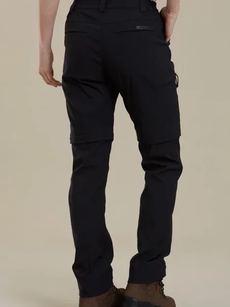 Hiker Stretch spodnie z odpinanymi nogawkami Black