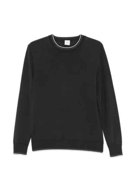 Pulover Eleventy de lână negru