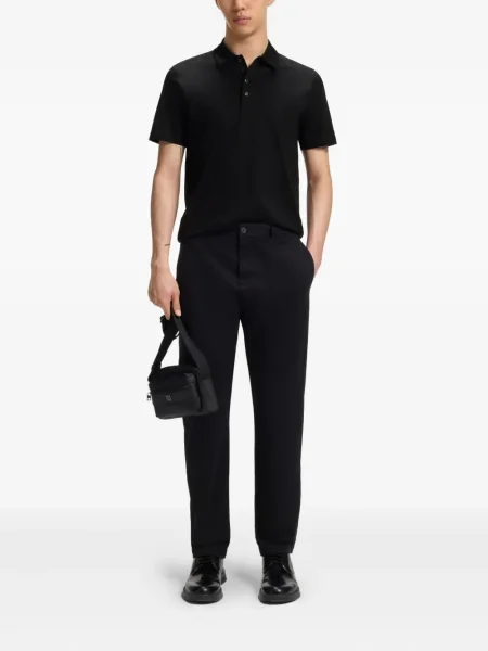 Scurt tricou polo Hugo negru