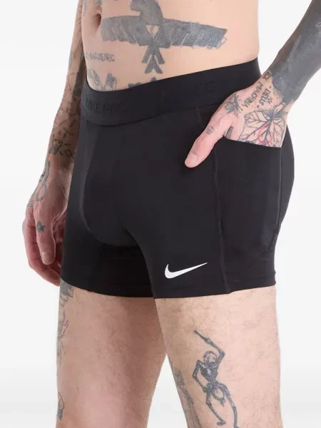 Rövidnadrág Nike nyomtatás fekete