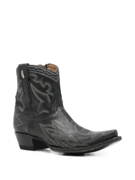 Botine Mexicana din piele negru