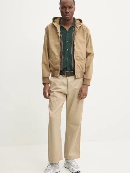 Μπουφάν Hollister Co. μπεζ