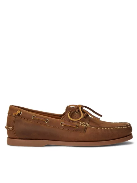 Mokasyny Polo Ralph Lauren brązowe