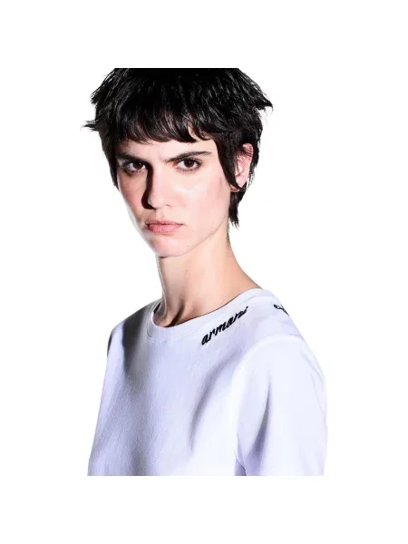 Tricou Eax alb