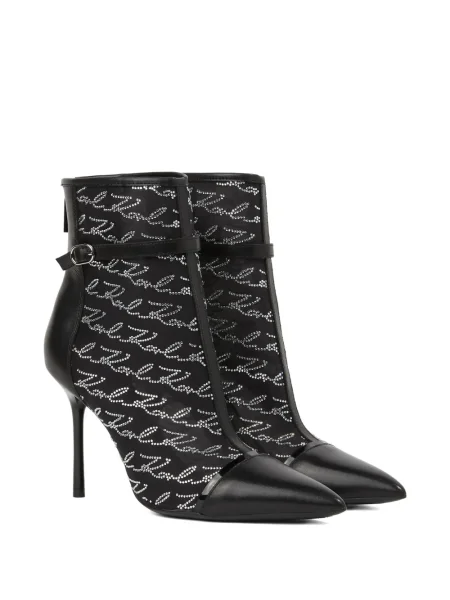 Cizme scurte Karl Lagerfeld negru
