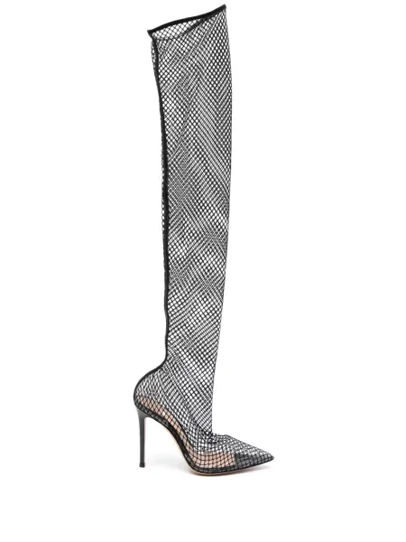 Čizme Gianvito Rossi crna