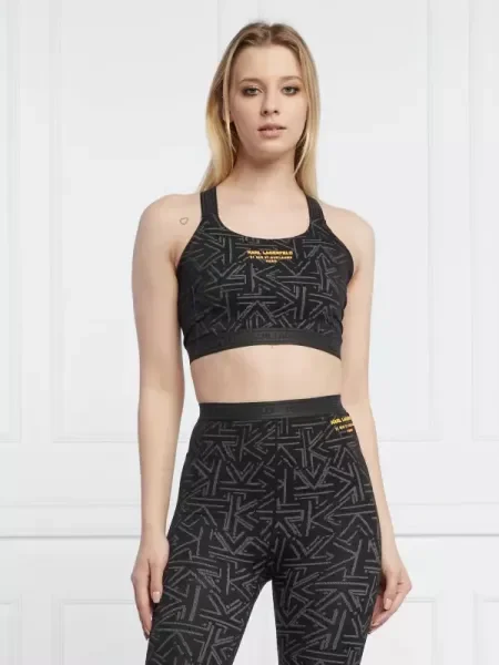 Karl Lagerfeld Top fekete