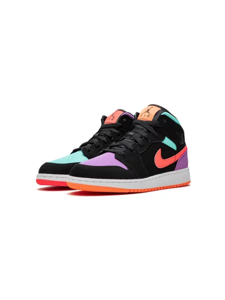 Sneakersy dziecięce Jordan Air Jordan 1 czarne
