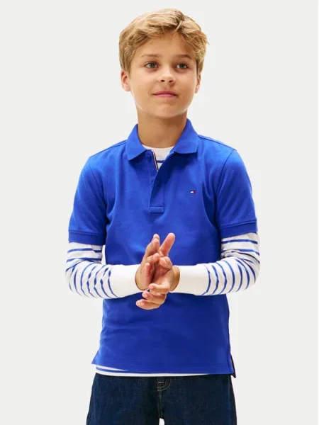 Tommy Hilfiger Pólóing Flag kék