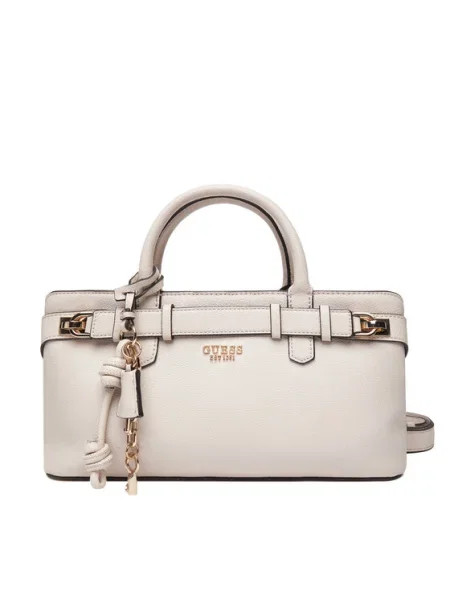 Guess Дамска чанта Gregoria бял