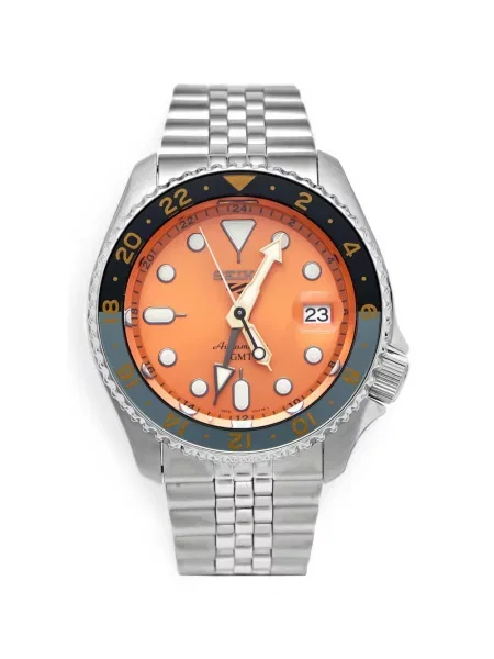 Óra Seiko Preowned narancsszínű