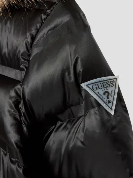 Детский пуховик Guess черный