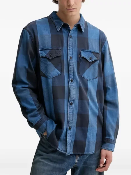 Džínsové šortky Levi's modrá