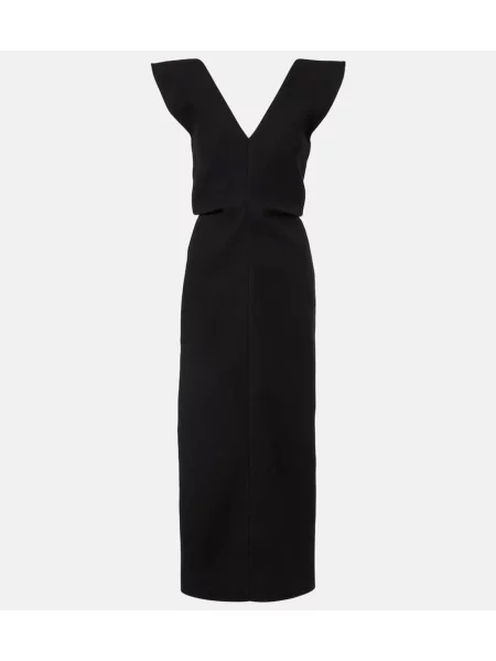 Rochie midi Proenza Schouler până la genunchi de costum negru