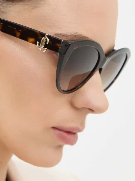 Сонцезахисні окуляри Jimmy Choo коричневий