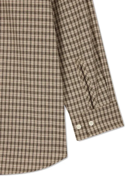 Cămașă Studio Tomboy în carouri maro