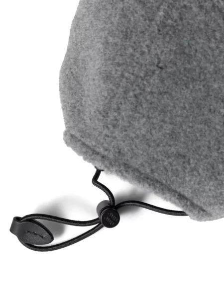 Șapcă Miu Miu din fleece gri