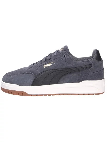 Sneakersy Puma skórzane szare