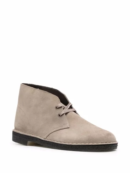 Μποτάκια Clarks Originals με κορδόνια σουέντ γκρι