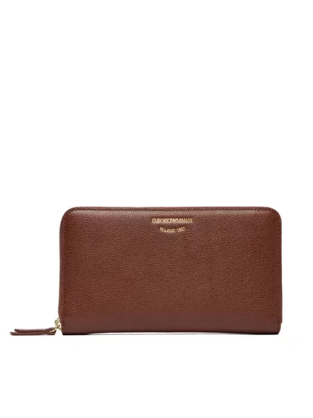 Гаманець Emporio Armani коричневий