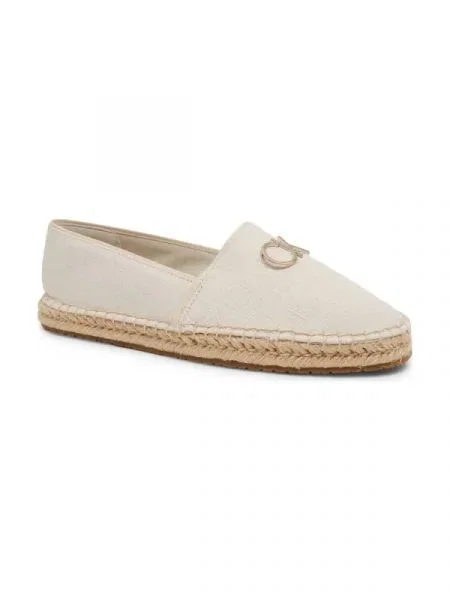 Calvin Klein Espadrile cu adaos de piele