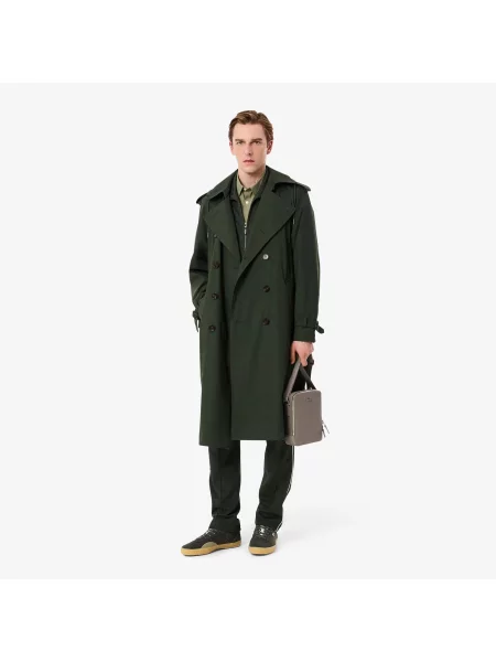 Lacoste сумка через плече чоловіча Chantaco шкіряна коричнева