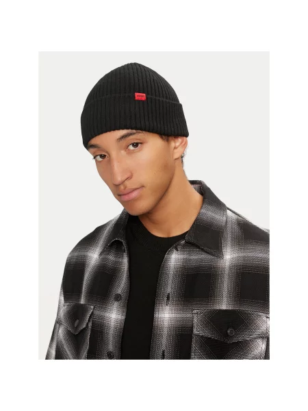 Čepice Hugo černý