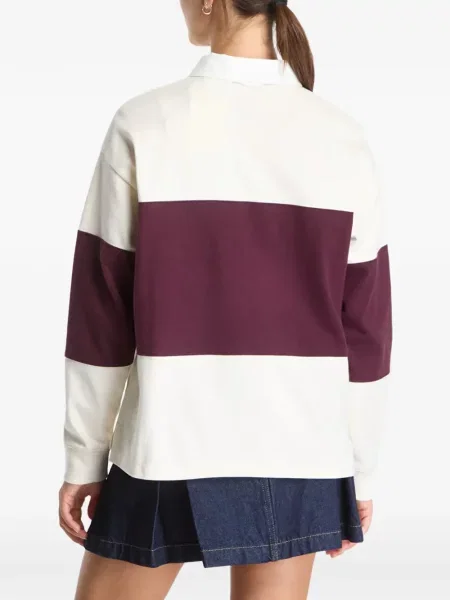 Lung top Gant alb