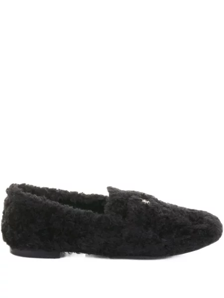 Pantofi loafer Casadei slip-on negru