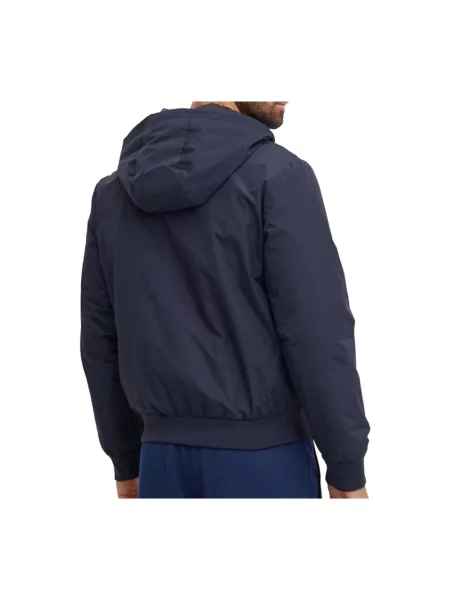 Kurtka Ea7 Emporio Armani z kapturem granatowa