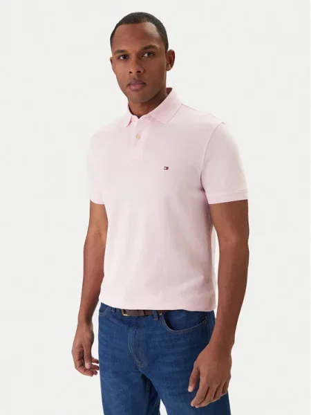 Tommy Hilfiger Polo różowy