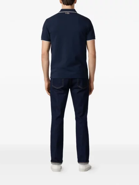 Tricou polo Hackett London albastru