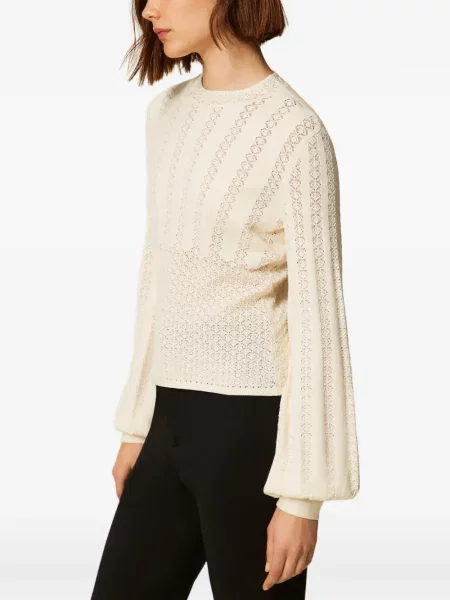 Pulover Twinset cu decolteu în U