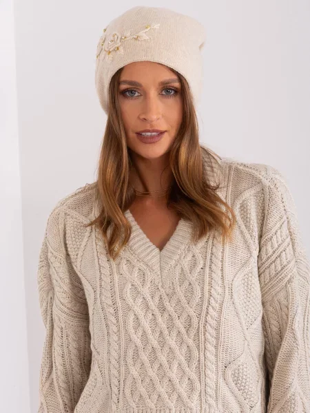Șapcă Fashionhunters bej