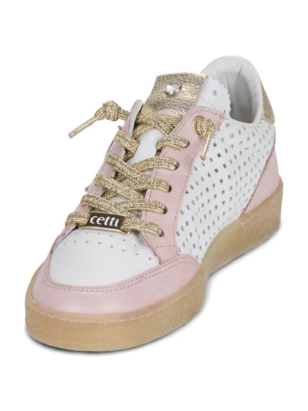 Pantofi Cetti alb
